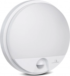 sufitowa lampa LED z czujnikiem ruchu PIR MCE291 W