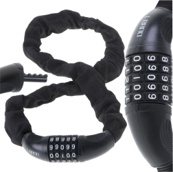 Bezpieczny zamek rowerowy LEBRNO z szyfrem