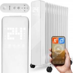Olejowy grzejnik MalTec Premium ProOil 2500W z Wi‑Fi