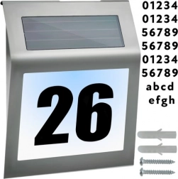 Solarny numer domu