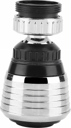 Obrotowy perlator 2w1 do baterii kuchennej i łazienkowej, obrót 360°