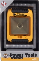 Przenośna budowlana lampa LED ze stojakiem na baterie