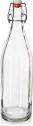 Szklana butelka z klipsowym zamknięciem 750 ml