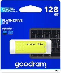 Dysk USB Żółty 128GB GOODRAM UME2 s 2.0