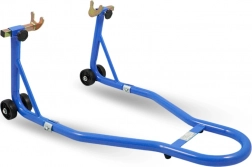 Stojak na tylne koło motocykla, stalowy, 250 kg, niebieski, regulowany