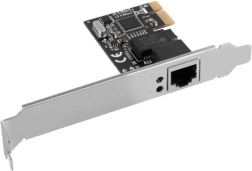 Karta sieciowa PCIe 1x RJ45 1 Gb/s z niskim profilem LANBERG (RTL8111C)
