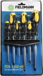 Zestaw 6 wkrętaków FIELDMANN FDS 1102-6R