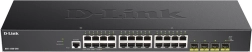 Gigabitowy smart switch 24× GE i 4× 10G SFP+ D-Link DGS‑1250‑28X