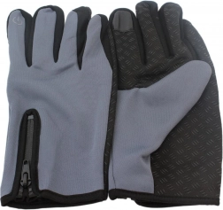 Sportowe rękawice z obsługą dotykową Szare