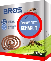 Bros spirale przeciw komarom 10 szt.