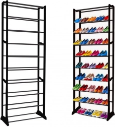 Metalowy stojak na buty na 30 par