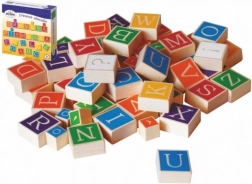 Detoa Drewniany Alfabet dla Dzieci