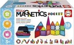 Educa magnetyczna układanka Magnetics w etui, 18 elementów