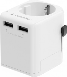 Uniwersalny adapter podróżny EU 12 W z USB