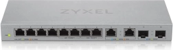 Niezarządzany przełącznik multigigabitowy 12× portów z 2× 2,5G i 2× SFP+ ZYXEL XGS1010-12