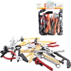 Dziecięcy woreczek z narzędziami – plastikowy zestaw narzędzi dla małych majsterkowiczów