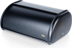 Stalowy chlebak czarny 43 × 27,5 × 18,5 cm Vilde