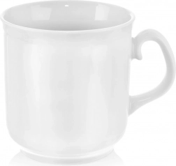 Porcelanowy kubek MONA 400 ml biały