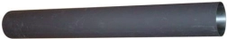 Rura dymowa 150 mm, długość 750 mm, grubość 1,5 mm, czarna