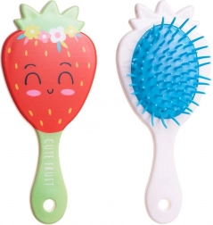 Dziecięca antystatyczna szczotka do włosów – zielona