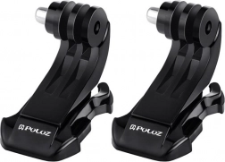 Podwójny uchwyt J‑hook PULUZ do kamer sportowych (DJI, GoPro, Insta360)