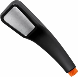 Czarna ekologiczna słuchawka prysznicowa