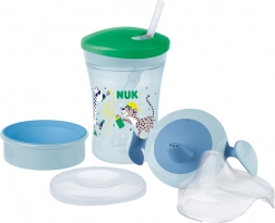 Dziecięcy kubek NUK Learn to Drink Set dla chłopców 230 ml