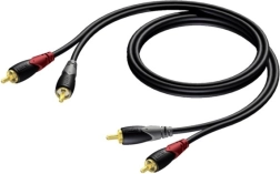 Kabel audio 2× RCA (cinch) męski–męski 1,5 m