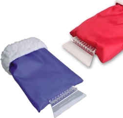 Skrobaczka do auta z ciepłą rękawicą