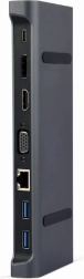 Adapter USB‑C 9 w 1 z HDMI, USB‑C PD, VGA, DP, USB i LAN