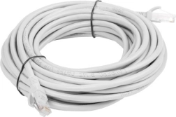 Patch kabel Cat.5e 20 m UTP szary – testowany FLUKE