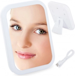 Lustro kosmetyczne LED z oświetleniem