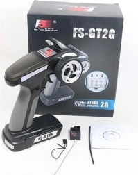 Nadajnik FlySky GT2G i odbiornik FS-A3 zestaw, 3 kanały AFHDS