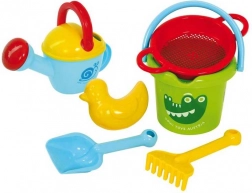 Gowi zestaw do piasku z foremkami
