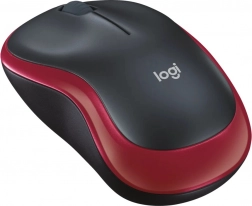 Logitech bezprzewodowa mysz M185 czerwona