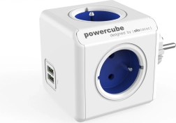 Rozdzielacz gniazdek PowerCube Original USB niebieski