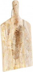 Drewniana deska do krojenia i serwowania 50,5 × 24,5 cm