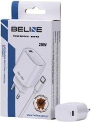 Ładowarka sieciowa 20W USB‑C + kabel USB‑C – Biała
