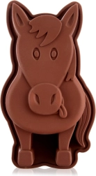 Silikonowa forma do pieczenia koń 19 × 10 × 4 cm Orion