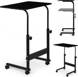Przenośny stolik na laptop czarny