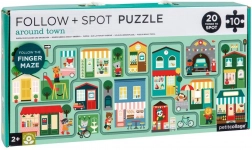 Labirynt i puzzle Miasto dla dzieci od Petit Collage