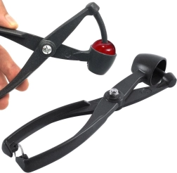 Aluminiowy drylownica do czereśni i oliwek 18 cm