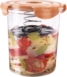 Pojemnik do marynowania ze sprężyną 4 l, 19 × 21 cm