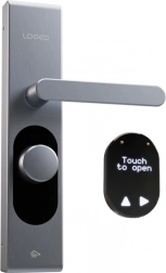 Inteligentny zamek do drzwi Loqed Touch (srebrny) z Wi‑Fi i Bluetooth