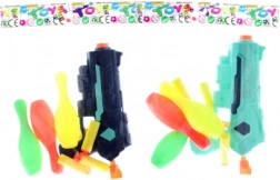 pistolet z kręglami i piankowymi nabojami dla dzieci