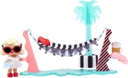 L.O.L. Surprise meble z lalką – wakacyjny chill Leading Baby, seria 6
