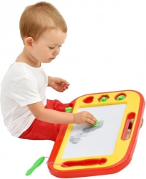 Magnetyczna tablica do rysowania z magnetycznym długopisem i stempelkami