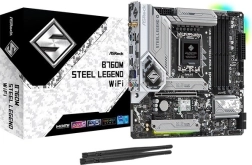 Płyta główna B760M STEEL LEGEND WIFI s1700 4DDR5 DP/HDMI mATX