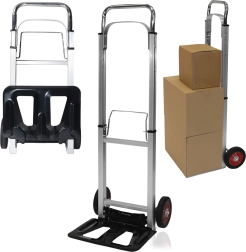 Składany aluminiowy wózek transportowy
