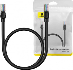 Kabel sieciowy BASEUS Ethernet CAT5 0,5 m czarny
